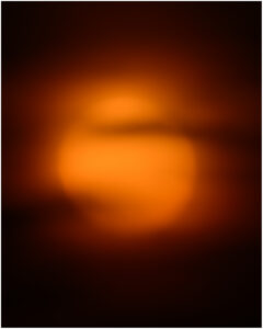 La lumière au ras de l'eau.