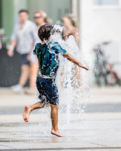 L’eau dans la ville – La Tranche sur mer – Zone de fraîcheur L'eau dans la ville - La Tranche sur mer - Zone de fraîcheur